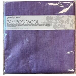 Naturally Knotty Bamboo Merino Wrap Amethyst Orchid NWT Sustainable Soft Shawl